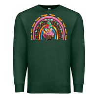 Sports Green teacher gnome rainbow Premium Sweatshirt - Artiststas