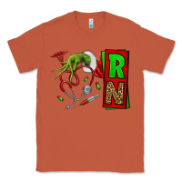 Copper Christmas Character  Nurse Classic Tee - NancyCooperArtShop