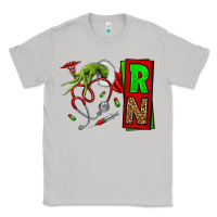 Moon Dust Christmas Character  Nurse Classic Tee - NancyCooperArtShop