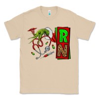 Mushroom Christmas Character  Nurse Classic Tee - NancyCooperArtShop