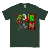 Sports Green Christmas Character  Nurse Classic Tee - NancyCooperArtShop