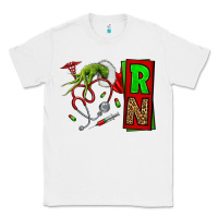 White Christmas Character  Nurse Classic Tee - NancyCooperArtShop