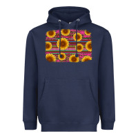 Navy cinco de mayo sunflower background Heavyweight Hoodie - Artiststas