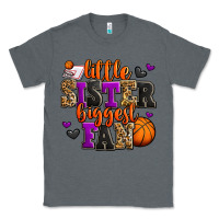 Charcoal Heather little sister biggest fan basketball Classic Tee - Jasminsmagicworld