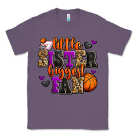 Little Sister Biggest Fan Basketball Classic Tee | Teevron