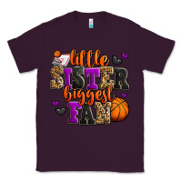 Plum little sister biggest fan basketball Classic Tee - Jasminsmagicworld