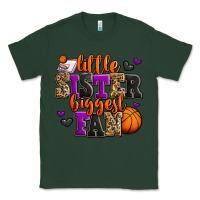 Sports Green little sister biggest fan basketball Classic Tee - Jasminsmagicworld
