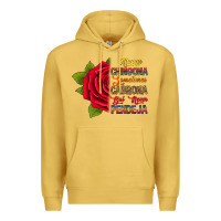 Antique Gold Always chingona sometimes cabrona but never pendej Premium Hoodie - RanaPortraitStore