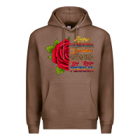Chestnut Always chingona sometimes cabrona but never pendej Premium Hoodie - RanaPortraitStore