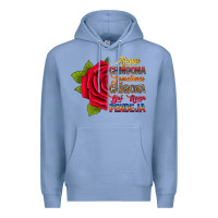 Colony Blue Always chingona sometimes cabrona but never pendej Premium Hoodie - RanaPortraitStore