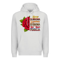 Dove Grey Always chingona sometimes cabrona but never pendej Premium Hoodie - RanaPortraitStore