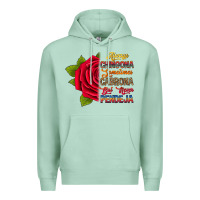 Seafoam Always chingona sometimes cabrona but never pendej Premium Hoodie - RanaPortraitStore