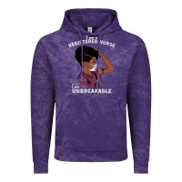Cloud Purple Registered Nurse Gift Phenomenal Black Nurse Nursing Student Vintage Hoodie - minhPixels