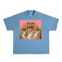 Pebble Blue just a girl who loves goats tumbler Urban Heavy Tee - TumblerDesignByShophia