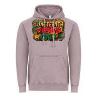 Vintage Zinc juneteenth vibes only Vintage Hoodie - CowGirlArtShop