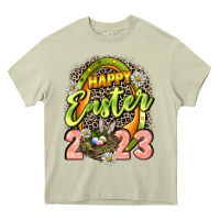 Mossy Happy Easter 2023 Heavy Core Tee - LillyAllenDesigns