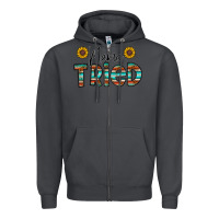 Smoke mama tried Zipper Hoodie - CowhideDigitalArt