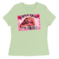 Matcha Valentine Sloth Ladies Tee - Bettercallsaul