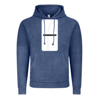 Vintage Denim Double Blank Dominoes Halloween Costume Domino Game Vintage Hoodie - minhPixels