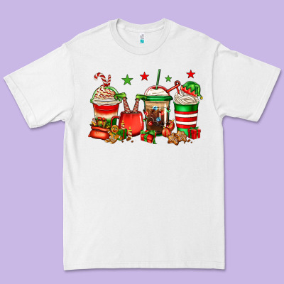 Christmas Elfs Coffee Premium Tee Designed By Jasminsmagicworld