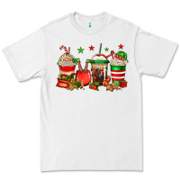 White Christmas elfs coffee Premium Tee - Jasminsmagicworld