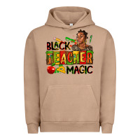 Pigment Burro black teacher  magic Urban Hoodie - AdoDesignShop