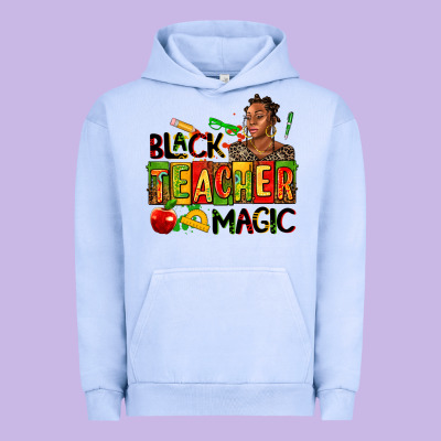 Black Teacher  Magic Urban Hoodie Designed By Adodesignshop