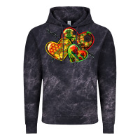Cloud Black juneteenth hearts Vintage Hoodie - CowGirlArtShop