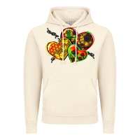 Vintage Artic juneteenth hearts Vintage Hoodie - CowGirlArtShop