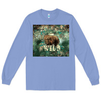 Colony Blue Stay wild Bear tumbler Long Sleeve Tee - HowdyJamesFarm