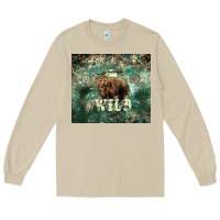 Mushroom Stay wild Bear tumbler Long Sleeve Tee - HowdyJamesFarm