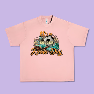 It's A Soccer Kinda Day Urban Heavy Tee Designed By Howdyjamesfarm