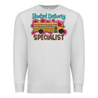 Dove Grey student delivery specialist school bus Premium Sweatshirt - Artiststas