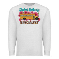 Oatmeal Heather student delivery specialist school bus Premium Sweatshirt - Artiststas