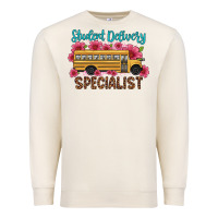 Sandshell student delivery specialist school bus Premium Sweatshirt - Artiststas