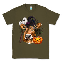Boo Heifer Cow Halloween Classic Tee | Teevron