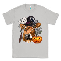 Moon Dust Boo Heifer Cow Halloween Classic Tee - texasbilliewilder