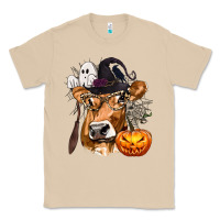 Mushroom Boo Heifer Cow Halloween Classic Tee - texasbilliewilder