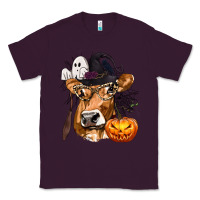 Plum Boo Heifer Cow Halloween Classic Tee - texasbilliewilder