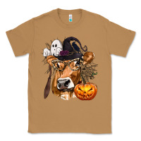 Toasted Coconut Boo Heifer Cow Halloween Classic Tee - texasbilliewilder