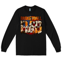 Black basketball dad Long Sleeve Tee - Jasminsmagicworld