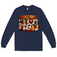 Navy basketball dad Long Sleeve Tee - Jasminsmagicworld
