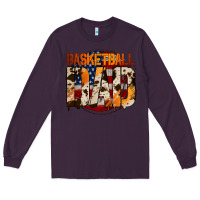 Plum basketball dad Long Sleeve Tee - Jasminsmagicworld