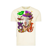 Vintage Arctic Mardi Gras Goat Vintage Tee - HowdyJamesFarm