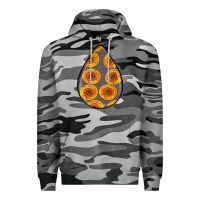 Slate Camo african fabric pattern teardrop earrings 5 Premium Hoodie - BundleAndBundleShop