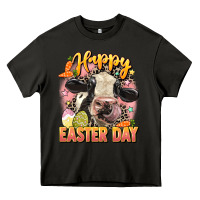 Asphalt Happy Easter Day Heavy Core Tee - LillyAllenDesigns