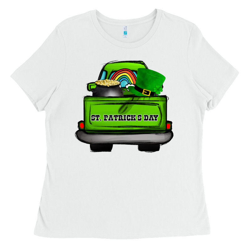 St Patrick's Day Truck Ladies Tee by Bettercallsaul | Teevron