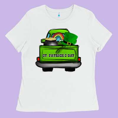 St Patrick's Day Truck Ladies Tee Designed By Bettercallsaul