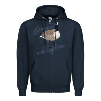 Navy Canadian Goose Whisperer Shirt Funny Cute Bird Hunter Gift 2 Zipper Hoodie - minhPixels