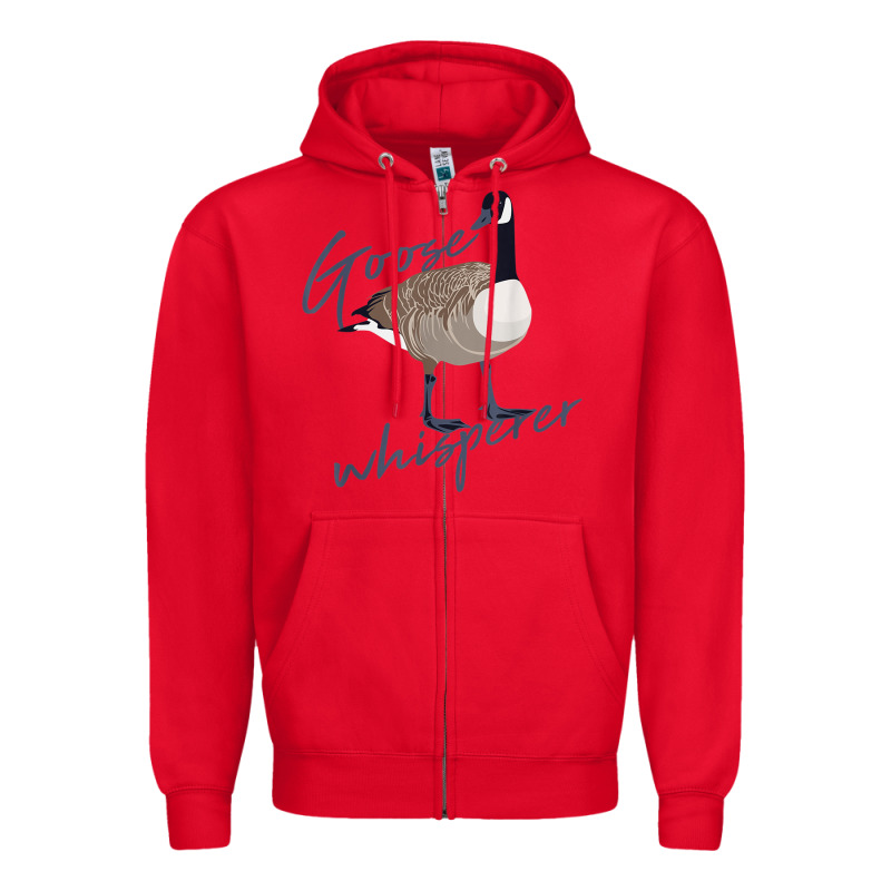 Canadian Goose Whisperer Shirt Funny Cute Bird Hunter Gift 2 Zipper Hoodie by minhPixels | Teevron